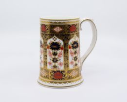 Royal Crown Derby - An 1128 Imari patterned Special Edition first quality tankard, dated 1998, a