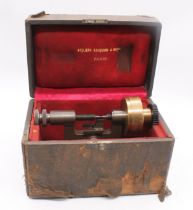 An early 20th century French measuring instrument. possibly for a watchmaker or scientific