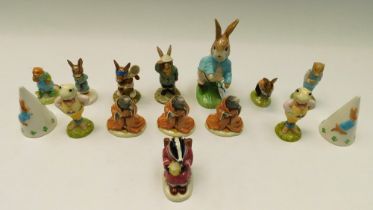 Collection of Royal Albert Wind In The Willows, Royal Doulton Bunnykins and other Beatrix Potter