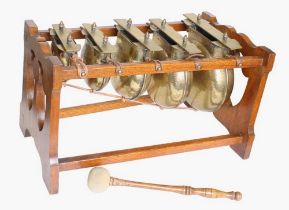 Attributed to George Henry Walton (1867-1933) - An Arts & Crafts early 20th century Xylophone, circa