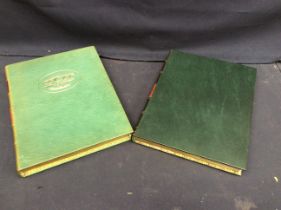 Two leather bound books i.e. 'Images of Richmond' and 'Images of Twickenham with Hampton and