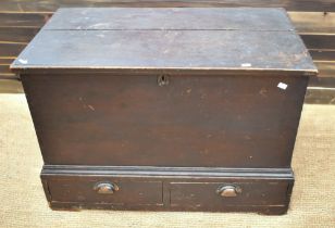 Victorian Pine mule chest