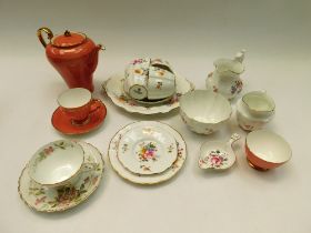 A collection of Royal Crown Derby Posies pattern china, together with an Aynsley tea service and