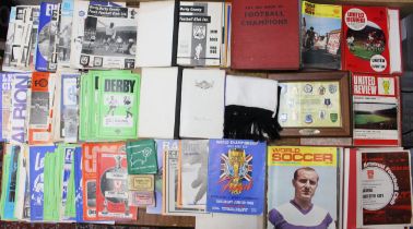 Football: A collection of assorted football programmes and magazines, to include: World Cup Final