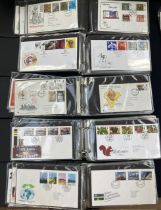 First Day Covers, five albums . Please assess pictures.