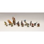 Collection of medium and small sized John Beswick British birds, boxed and unboxed.