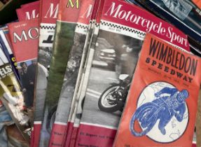 Aero modeller magazines, Motorcycle magazines, Pilots notebooks, Buffey magazines, Dr Who books,