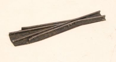 Railwayana: A small metal souvenir, inscribed 'Association Internationale du Congres des Chemins