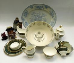 A collection of mixed ceramics to include; a Royal Doulton "Vanborough" H4992 part tea service
