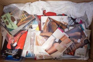 A large collection of tights and stockings from the 1950s/60s/70s and 80s, to include seamed