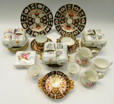 Collection of Royal Crown Derby Posie and 2451 china wares.