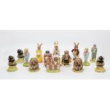 Collection of unboxed Royal Doulton Beatrix Potter figures.