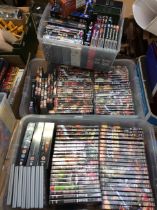 Dr Who, large collection of DVD’s in three boxes. Please assess pictures.