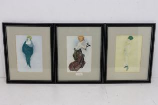 Collection of Frame Fashion Prints.