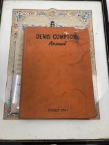 Certificate of participation awarded to Denis Compton, Multi sportsman, in the war time series dated