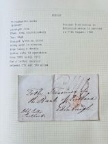 Postal History. Collection including pre-stamp correspondence from 1797 to QV; postal stationery;