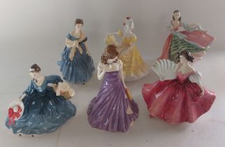 A collection of Royal Doulton Ladies to include... Ninette HN2379 C1970....Adrienne HN2304 C1963...