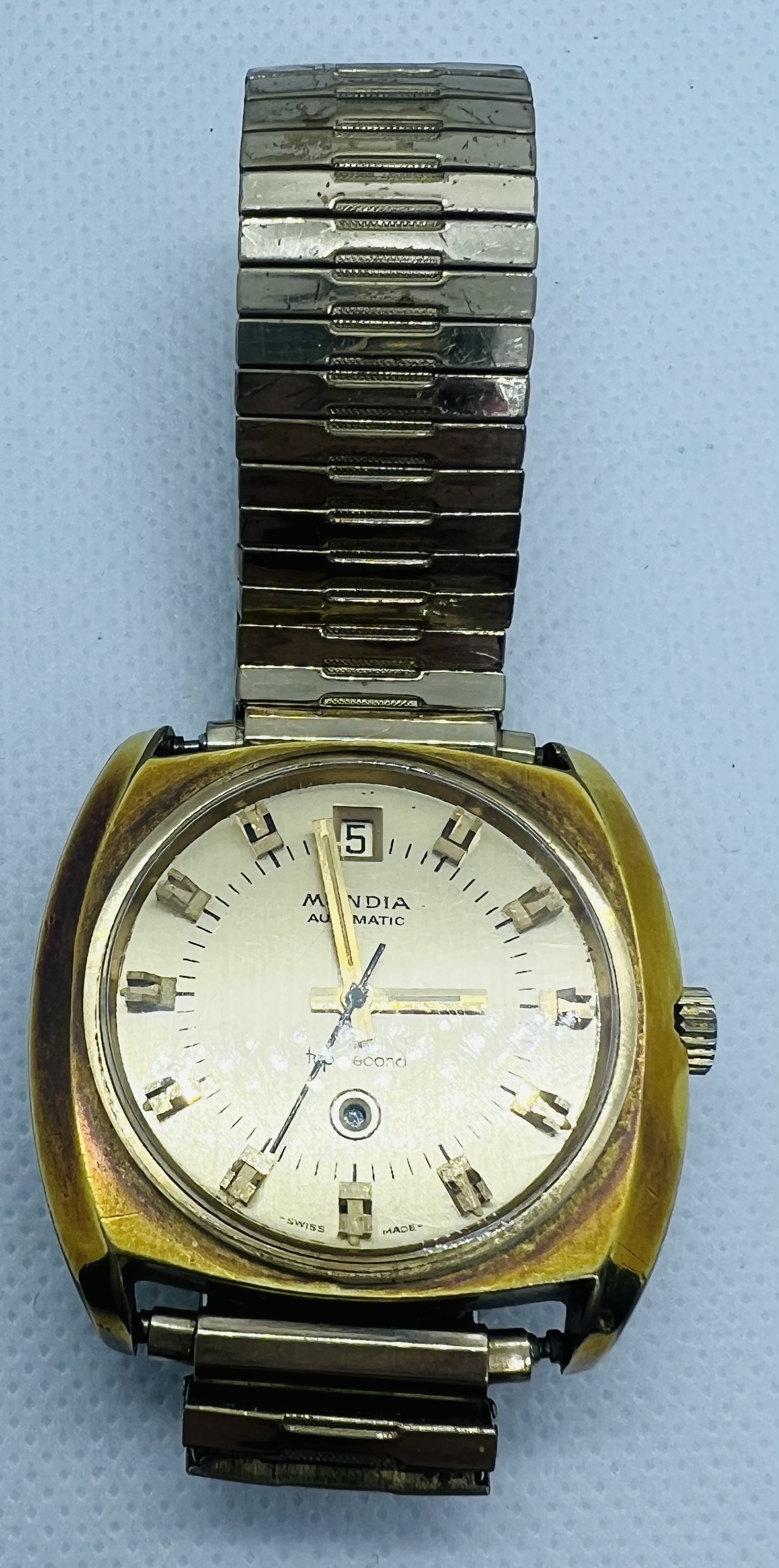 A Mondia "Top Second" Automatic gentleman's wrist watch. Untested but appears to run when activated - Image 2 of 3
