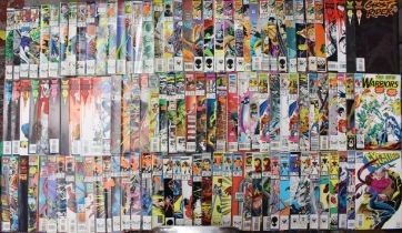 Comics: A collection of assorted English and American Marvel: Dr Strange, Wolverine, Malibu,