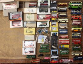 Diecast: A collection of assorted boxed and unboxed diecast vehicles to include: Oxford,