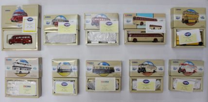 Corgi: A collection of ten (10) boxed Corgi Classics including Commercial and Public Transport