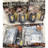 Doctor Who: A collection of assorted Doctor Who Eaglemoss magazine issues, to include: three