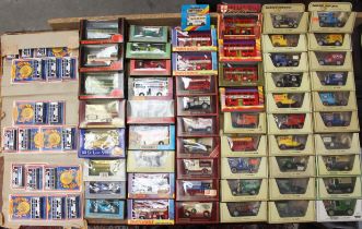 Matchbox: A collection of assorted boxed Matchbox Models of Yesteryear vehicles, of varying make;