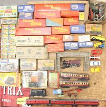 Model Railway: A collection of assorted model railway to include: two unboxed locomotives, various
