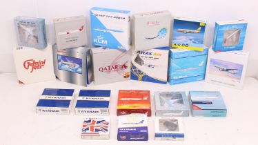 Aircraft: A collection of various Boeing mostly 1:400 Scale vehicles, of varying model and