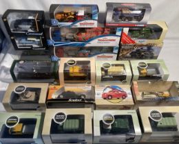 Diecast: A collection of assorted boxed and cased diecast vehicles to include: Corgi, Oxford,