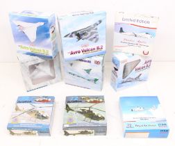 Aircraft: A collection of various 1:200 and 1:72 Scale vehicles, of varying model and manufacture.