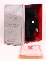 Steiff: A boxed Steiff Teddy Bear 1912 Replica, black 40cm, Limited Edition 2678 of 7000,