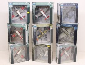 SkyMax Models: A collection of nine 1:72 Scale, SkyMax Models aircraft vehicles. Comprising: SM7006,