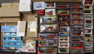 Diecast: A collection of eighteen (18) cased / boxed Corgi vehicles; together with various Matchbox,