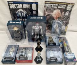 Doctor Who: A collection of Eaglemoss magazine issue Doctor Who models to include: Special Issue, K1