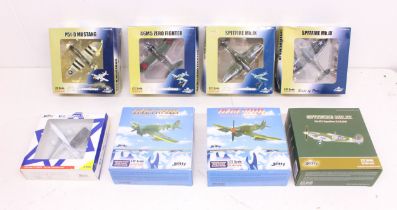 Witty Wings: A collection of eight boxed Witty Wings 1:72 Scale aircraft to include: WTW72004007,