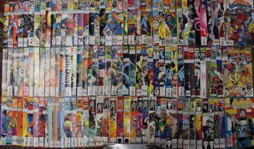 Comics: A collection of assorted English and American Marvel: The Hulk, Ghost Rider, Silver