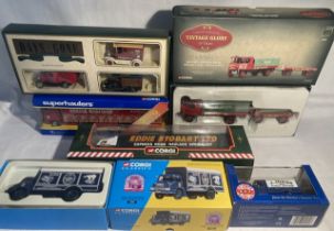 Diecast: A collection of Corgi and Lledo commercial vehicles to include: Corgi Vintage Glory