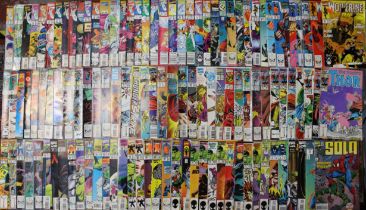 Comics: A collection of assorted English and American Marvel: Silver Surfer, Wolverine, Venom, The