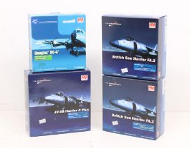 Hobbymaster: A collection of three assorted boxed Hobbymaster 1:72 Air Power Series to include: