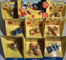 Corgi: A collection of assorted boxed Corgi, Noddy characters from 2003, eight in total, along