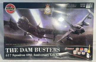 Airfix: A boxed, Airfix, The Dam Busters 617 Squadron 60th Anniversary Gift Set. Contains Avro