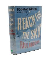 Brickhill, Paul. Reach for the Sky: The Story of Douglas Bader, first edition, signed by Douglas