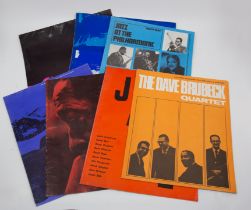 Collection of seven jazz concert programmes, including Dave Brubeck and Duke Ellington (7)