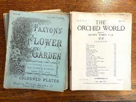 Paxton, Sir Joseph; Professor Lindley. Paxton's Flower Garden, Part Nos. 2-10 & 14, illustrated with