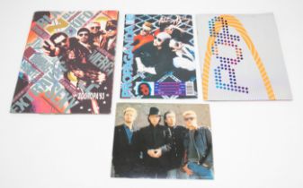 U2 memorabilia - Virgin Megastore original Promo Posters for The Best of  A large subway size plus 3