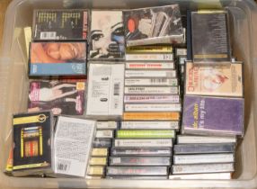 Collection of approx 1000 cassette music tapes to include music from the 60s to the 90s - dance,