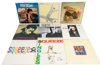 A collection of Rock, Pop, from the 1970s to 1980s LP Records and some 12 inch singles -
