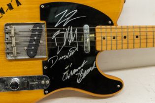 ZZ TOP ANTENNA Guitar - An original gifted to the Night Club owner Eddie Fewtrell. There were a