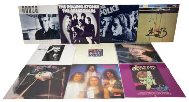1 box of Records inc. John Lennon, Elton John, The Police, Alan Parsons, Eagles, Earth Wind and